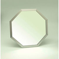 パラデック スタンド&ウォールミラー 八角形ミラー Sサイズ 20×20cm オクタム シルバー 450688 1個（直送品）
