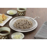 下村企販 盆ザル 21cm ママクック 手付き ステンレス製 日本製 454306 1個（直送品）