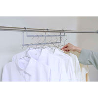 エスエイ企画 ハンガー 衣類収納アップハンガー 幅50cm 2本組 収納 グレー 460081 1個（直送品）