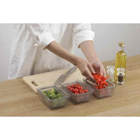 下村企販 耐熱クリアバット&ザル 9点セット 蓋付き 日本製 465242 1個（直送品）