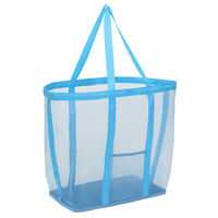 アストロ ランドリーメッシュバッグ ブルー 820-30 1個（直送品）