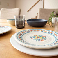 1956レストラン・サプライ プレート 22cm ラシーナメダリオン Planta プランタ プラスチック 433107 1個（直送品）