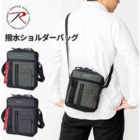 スワン ROTHCO 縦型ショルダーバッグ 45075 ブラック 1個（直送品）
