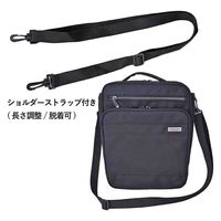 スワン Robert Klein エアライト 縦ショルダー L 8710 ブラック 1個（直送品）