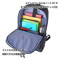 スワン SIERRA FIELD ファン付リュック 2225 25L オレンジ 1個（直送品）