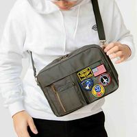 スワン ROTHCO エアフォース 横型ショルダーバッグ 45081 グレー 1個（直送品）