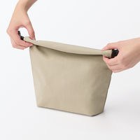 無印良品 高さが変えられる ランチバッグ ロールトップタイプ 大 ベージュ 良品計画