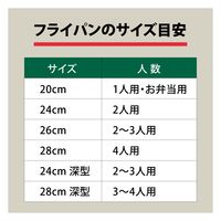 ツヴィリングJ.A.ヘンケルスジャパン バッラリーニ ローマ フライパン 26cm ガス火専用 コーティング 1個