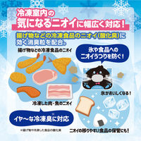 ノンスメル ぱくぱく炭 冷凍室用 脱臭剤 置き型 1年間脱臭 食材のニオイに ECOな紙容器 1セット（1個×5）白元アース