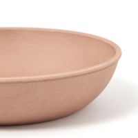 木目ラウンドディッシュプレート(S) ブラウン LAKOLE/ラコレ