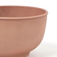 木目ラウンドボウル(S) ブラウン 1セット（1個×2） LAKOLE/ラコレ