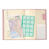 日本能率協会マネジメントセンター 【2025年4月版】NOLTY キャレル B6 バーチカル1 ピンク 9091 1冊（直送品）