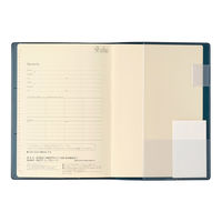 【2025年4月版】NOLTY エクリ A5-4 片側1週間+ノート 日曜始まり コーラルリーフ 9677 1冊（直送品）