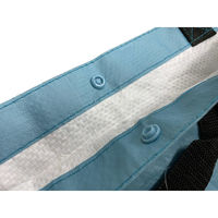 丸玉工業 ラミクロスバッグ 2WAY トート ブルー 90371522 1枚（直送品）