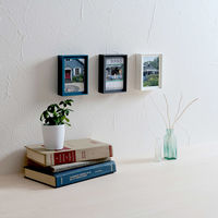 ナカバヤシ ペーパーステーショナリー 紙製フォトフレーム L判 89×127mm ストーングレー F-TPA-101-N 1個