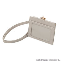 クツワ 名札 ID&コインホルダー アイスグレー LF007GY 1個
