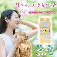 iiもの本舗 さらさらパウダーシート サンフラワーの香り 徳用 50枚入 4589596694092 1セット(36袋×50枚入)（直送品）