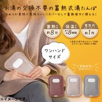 グローバル・ジャパン 蓄熱式湯たんぽ mini warmer ミニウォーマー グレー 4571621441368 1個（直送品）