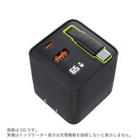 エアリア TypeCケーブル内蔵USB充電器 最大PD65W出力 3台同時充電 Arberos（エアベロス） SDーAC65CCA 1個