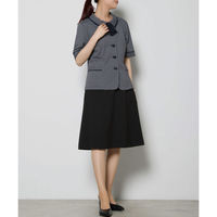 ボンマックス オーバーブラウス ブルーグレイ 15号 AJ0860 AJ0860-2-15G 1着（直送品）