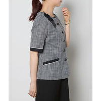 ボンマックス オーバーブラウス モノトーン 17号 AJ0862 AJ0862-30-17G 1着（直送品）