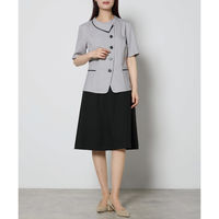 ボンマックス オーバーブラウス ライトグレイ 19号 AJ0864 AJ0864-2-19G 1着（直送品）