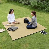 無印良品 耐水 キルティングレジャーシート １８０×１８０ｃｍ 黒 良品計画