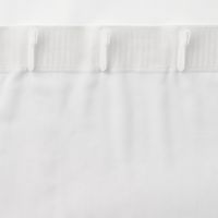 無印良品 ポリエステルスラブボイルノンプリーツカーテン 幅１００×丈１０３ｃｍ用 オフ白 1セット（1枚×2） 良品計画