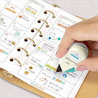 【アウトレット】【Goエシカル】訳あり プラス デコレーションテープ デコラッシュ mizutama 限定 6mm幅 オノマトペ 54479　1個