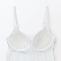 【レディース】無印良品 婦人 なめらかブラキャミソール 婦人Ｍ 白 良品計画