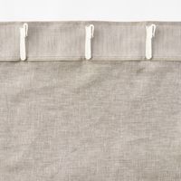 無印良品 麻平織ノンプリーツカーテン 幅１００×丈１７８ｃｍ用 ライトベージュ 良品計画