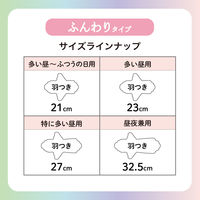 【生理用品】 ナプキン 多い昼～ふつうの日用 羽つき 21ｃｍ エリス素肌のきもちルナフィット 1セット（1個（26枚入） ×3） 大王製紙