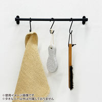 水上 FIRST PRO ステンレス タオルバー ブラック 300 TB-300-B 1個（直送品）