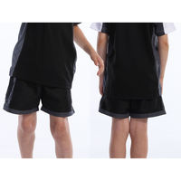 wundou(ウンドウ) バドミントンパンツ 140 ブラック P3680J 1枚（直送品）