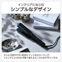 ストレート ヘアアイロン 45mm ワイドプレート マイナスイオン ダブルヒーター ブラック TS369A-K テスコム 1個（直送品）