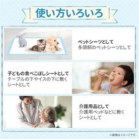 KAEI 厚型ペットシーツ スーパーワイド KO349 大型 犬猫トイレ 1箱(100枚)（直送品）