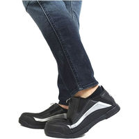 ケイゾック セフティシューズ(スリッポン) ブラック 24.5cm KZS-100 1足（直送品）