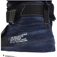 ケイゾック セーフティミッド(マジック) ブラック 25cm GKS-22 1足（直送品）