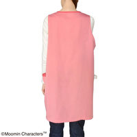 セントレディス ムーミンエプロン サーモンピンク/アイボリー ST-IM0059 1枚