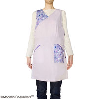 セントレディス ムーミンエプロン KOBANAパープル ST-IM0057 1枚