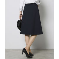 ボンマックス レディスAラインスカート ブラック 19号 FS2015L FS2015L-16-19G 1着（直送品）