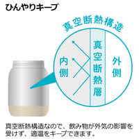 （8ヵ月から）トライ のみやすい保冷コップマグ 300 ベージュ 300ml 1個 リッチェル