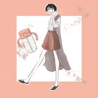 （7ヵ月から）アスター おでかけストローマグ 320 オレンジ 390ml 1個 リッチェル