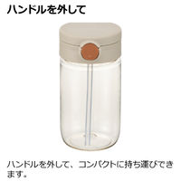 （7ヵ月から）アスター おでかけストローマグ 320 ベージュ 390ml 1個 リッチェル