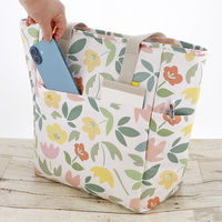 LIV PLUS 保冷バッグ トートバッグ 15L ボタニカル LVー0032 1個