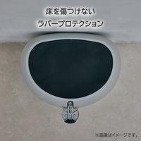 アポロジャパン ゴミ箱 5L ペダル式 フタ付 静音 ミルキーピンク FBーC23ー05ーPK1 1個