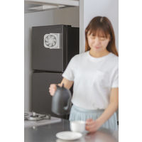 トップランド 12cm 薄型 コンパクトファン 3電源対応 底面マグネット固定式 ホワイト SF-DF25 WT 1台