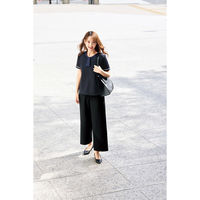 フォーク 女性用 ポロシャツ FB71495-ネイビー9 FB71495-7-9 1枚（直送品）