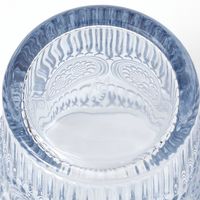 エンボスグラス ブルー 1セット（1個×2） LAKOLE/ラコレ