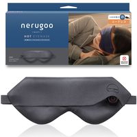 ルル nerugoo 充電式 ホットアイマスク ENC03CH チャコールグレー 1個